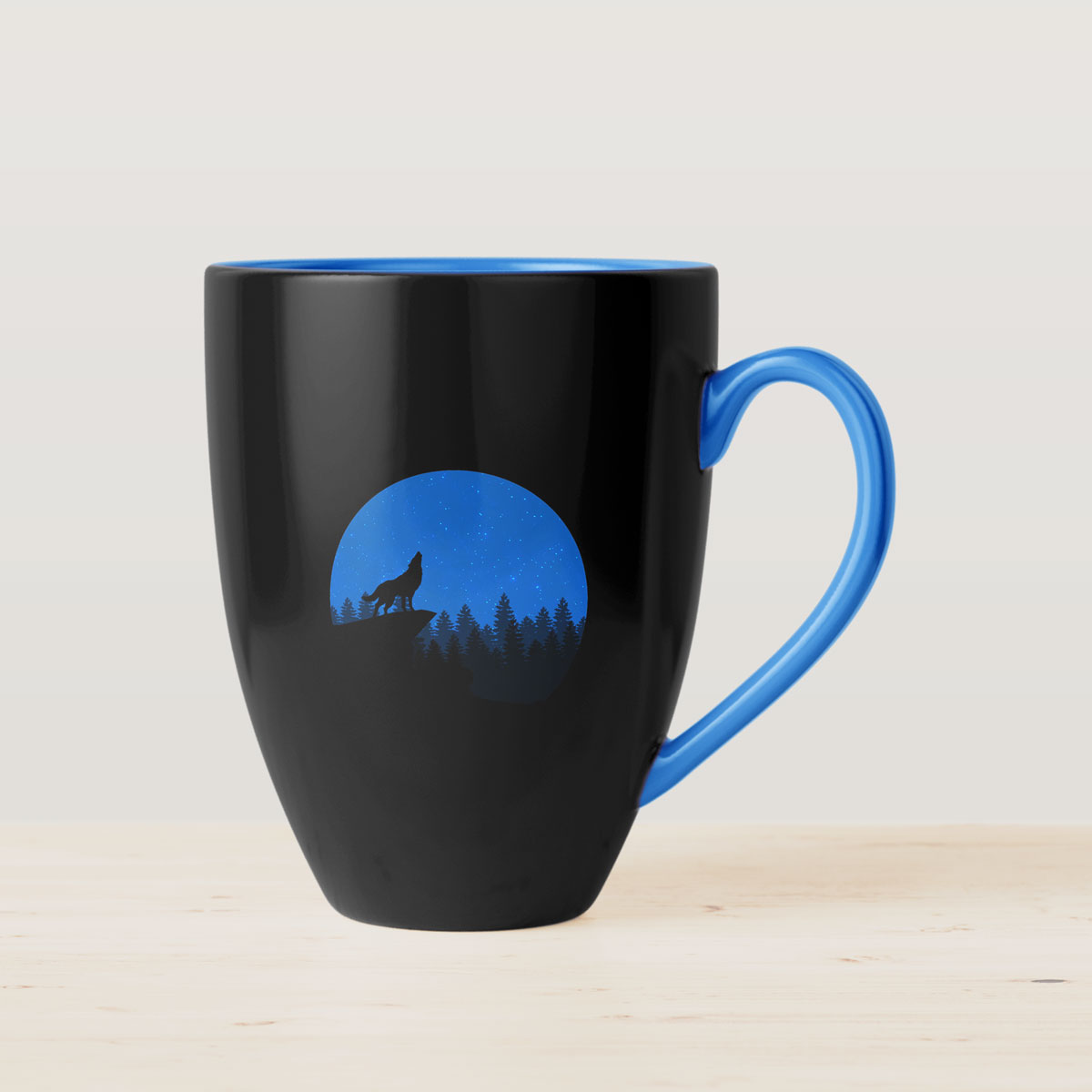 White Printed Coffee Mug - Image 2